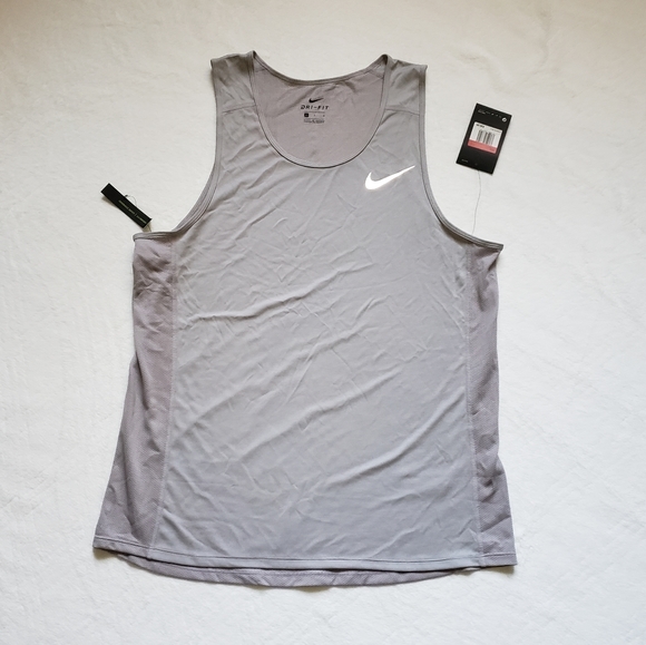 Nike Tops - Gray Nike Athletic Tank Top